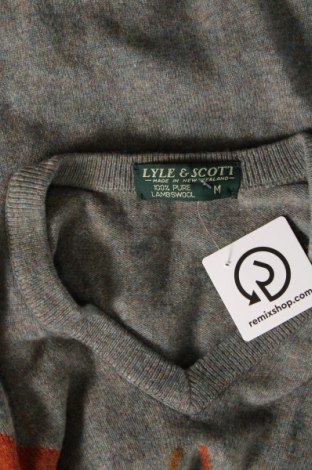 Herrenpullover Lyle & Scott, Größe M, Farbe Grün, Preis € 16,99