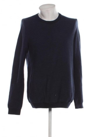 Ανδρικό πουλόβερ Maerz Muenchen, Μέγεθος L, Χρώμα Μπλέ, Τιμή 56,41 €