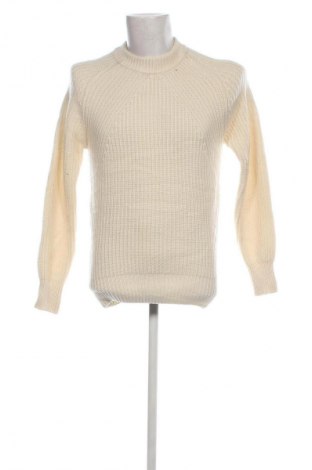 Мъжки пуловер Mango, Размер M, Цвят Екрю, Цена 34,00 лв.