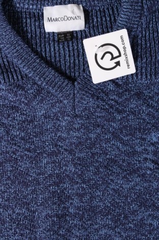 Herrenpullover Marco Donati, Größe XL, Farbe Blau, Preis € 8,49