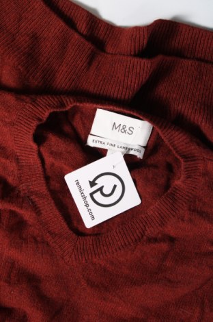 Herrenpullover Marks & Spencer, Größe XXL, Farbe Braun, Preis 6,99 €