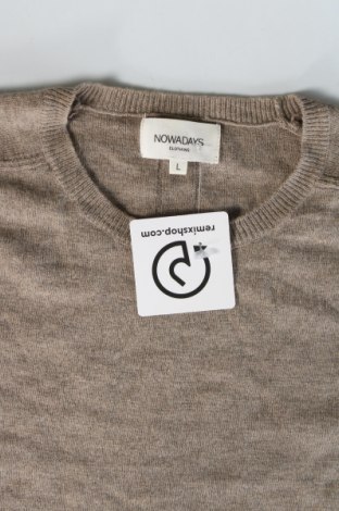 Herrenpullover Nowadays, Größe L, Farbe Braun, Preis 10,99 €