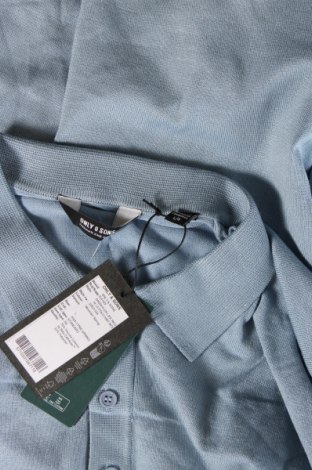 Herrenpullover Only & Sons, Größe L, Farbe Blau, Preis € 7,99