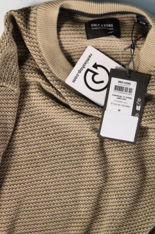 Męski sweter Only & Sons, Rozmiar M, Kolor Biały, Cena 53,99 zł