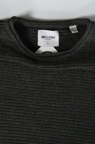 Herrenpullover Only & Sons, Größe L, Farbe Grün, Preis € 7,49