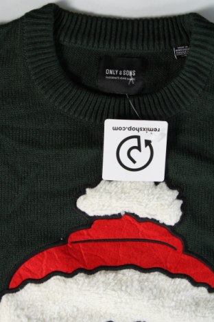 Herrenpullover Only & Sons, Größe L, Farbe Mehrfarbig, Preis € 7,49