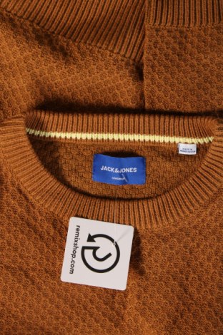 Męski sweter Originals By Jack & Jones, Rozmiar M, Kolor Brązowy, Cena 38,99 zł