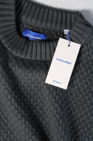 Herrenpullover Originals By Jack & Jones, Größe L, Farbe Grün, Preis 13,99 €