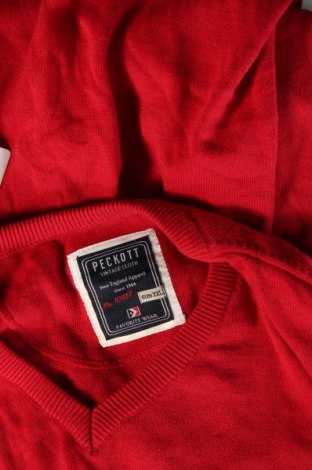 Herrenpullover Peckott, Größe XXL, Farbe Rot, Preis 7,49 €