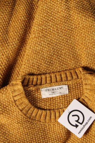 Męski sweter Primark, Rozmiar S, Kolor Żółty, Cena 32,99 zł