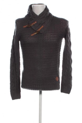 Мъжки пуловер Rebel, Размер S, Цвят Сив, Цена 29,00 лв.