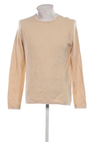 Herrenpullover Review, Größe L, Farbe Beige, Preis 8,49 €