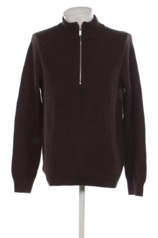 Męski sweter Selected Homme, Rozmiar L, Kolor Brązowy, Cena 71,99 zł