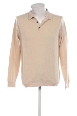 Herrenpullover Selected Homme, Größe L, Farbe Beige, Preis € 10,79