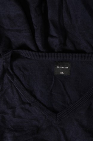 Herrenpullover Terranova, Größe XXL, Farbe Blau, Preis € 7,49