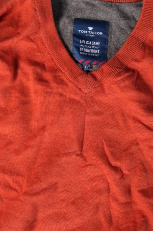 Herrenpullover Tom Tailor, Größe L, Farbe Rot, Preis 10,99 €