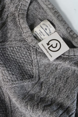 Herrenpullover Tom Tailor, Größe XXL, Farbe Grau, Preis 10,99 €