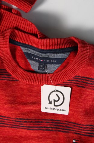 Pánský svetr  Tommy Hilfiger, Velikost M, Barva Červená, Cena  799,00 Kč