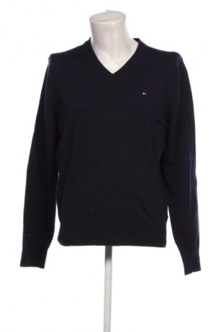 Męski sweter Tommy Hilfiger, Rozmiar L, Kolor Niebieski, Cena 243,99 zł