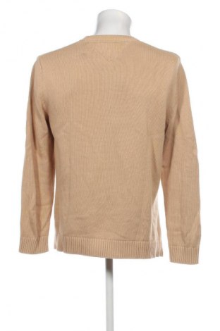 Herrenpullover Tommy Jeans, Größe L, Farbe Beige, Preis 36,99 €