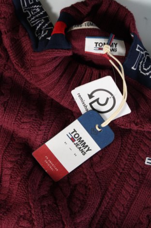 Pánsky sveter  Tommy Jeans, Veľkosť M, Farba Červená, Cena  35,95 €