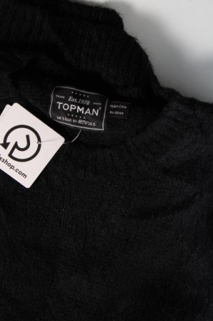 Ανδρικό πουλόβερ Topman, Μέγεθος S, Χρώμα Μαύρο, Τιμή 8,79 €