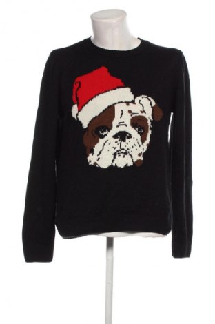 Мъжки пуловер Topman, Размер XL, Цвят Черен, Цена 21,08 лв.