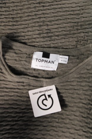 Pánský svetr  Topman, Velikost L, Barva Zelená, Cena  249,00 Kč