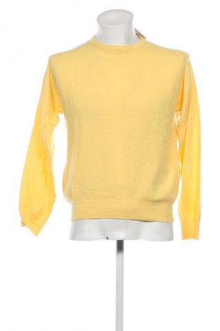 Herrenpullover United Colors Of Benetton, Größe M, Farbe Gelb, Preis 14,20 €