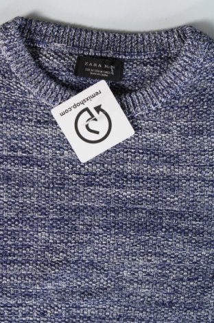 Herrenpullover Zara Man, Größe M, Farbe Blau, Preis 7,99 €