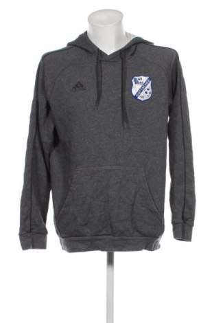 Herren Sweatshirt Adidas, Größe L, Farbe Grau, Preis € 19,29