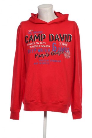 Férfi sweatshirt Camp David, Méret XXL, Szín Piros, Ár 12 599 Ft