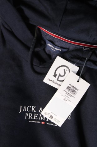 Мъжки суичър Jack & Jones, Размер M, Цвят Син, Цена 82,00 лв.