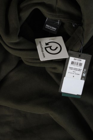 Hanorac de bărbați Only & Sons, Mărime S, Culoare Verde, Preț 86,99 Lei