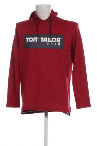 Мъжки суичър Tom Tailor, Размер L, Цвят Червен, Цена 41,99 лв.