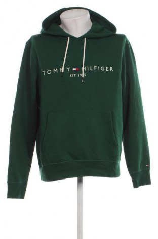 Pánska mikina  Tommy Hilfiger, Veľkosť XL, Farba Zelená, Cena  55,95 €