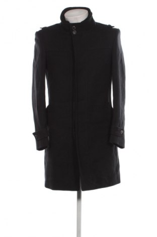 Palton de bărbați Zara Man, Mărime M, Culoare Negru, Preț 120,79 Lei