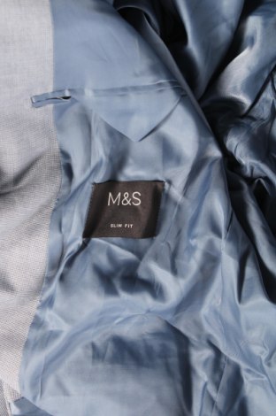 Мъжко сако Marks & Spencer, Размер XL, Цвят Син, Цена 9,99 лв.