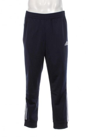 Pantaloni trening de bărbați Adidas, Mărime XL, Culoare Albastru, Preț 198,85 Lei