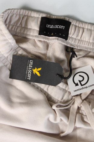 Мъжко спортно долнище Lyle & Scott, Размер M, Цвят Сив, Цена 93,00 лв.