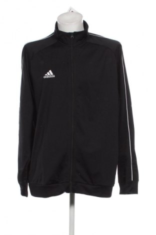 Ανδρική αθλητική ζακέτα Adidas, Μέγεθος XXL, Χρώμα Μαύρο, Τιμή 33,40 €