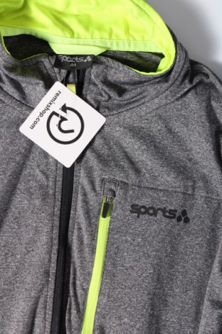 Herren Sportoberteil Sports, Größe M, Farbe Grau, Preis € 7,29