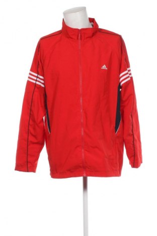 Herrenjacke Adidas, Größe 3XL, Farbe Rot, Preis 51,49 €