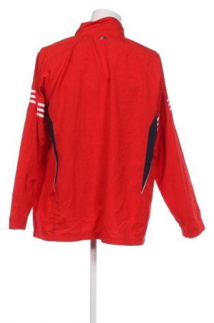 Herrenjacke Adidas, Größe 3XL, Farbe Rot, Preis 51,49 €