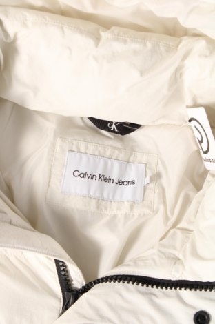 Ανδρικό μπουφάν Calvin Klein Jeans, Μέγεθος L, Χρώμα Λευκό, Τιμή 194,49 €