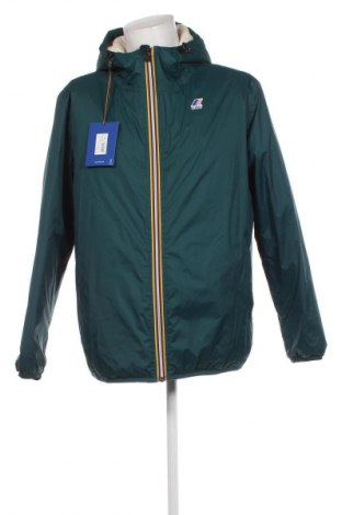 Pánska bunda  K-Way, Veľkosť XL, Farba Zelená, Cena  196,39 €