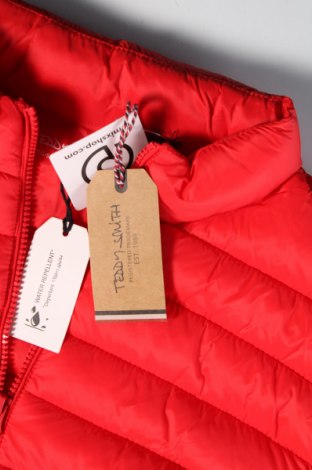 Herrenjacke Teddy Smith, Größe L, Farbe Rot, Preis 42,49 €