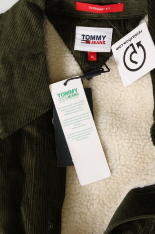 Мъжко яке Tommy Jeans, Размер XL, Цвят Зелен, Цена 299,29 лв.