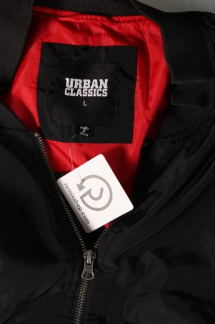 Herrenjacke Urban Classics, Größe L, Farbe Schwarz, Preis 16,99 €