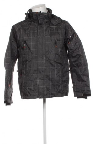 Herrenjacke für Wintersports Icepeak, Größe L, Farbe Grau, Preis 75,71 €